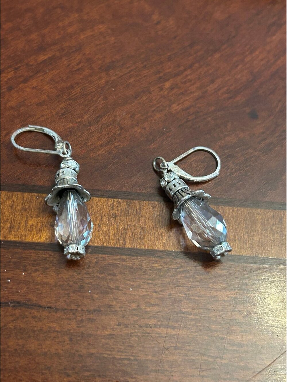 C438 Earrings 925 sterling silver very nice as shown